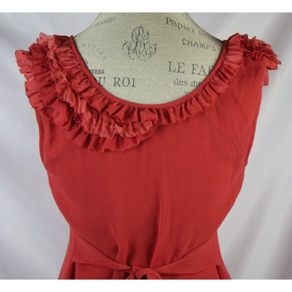 Anthropologie Baraschi Blouse Ruffles XS - Picture 9 of 11